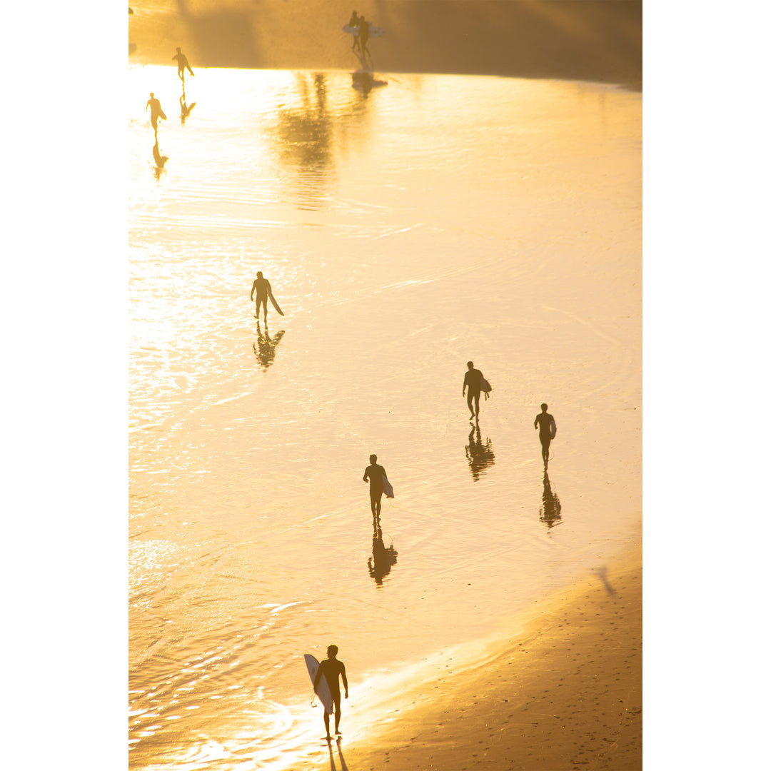 Rainbow Bay Silhouettes