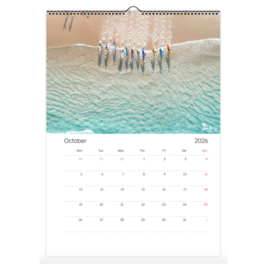 2026 A3 Calendar - 12 Months of the Gold Coast