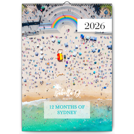 2026 A3 Calendar - 12 Months of Sydney