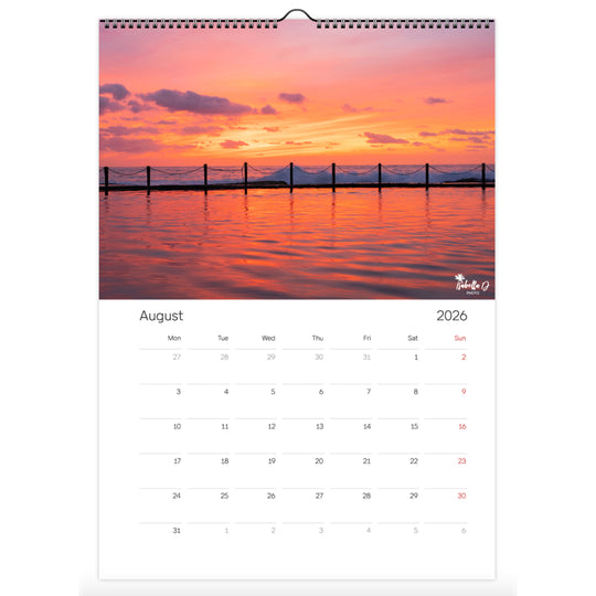 2026 A3 Calendar - 12 Months of Sydney